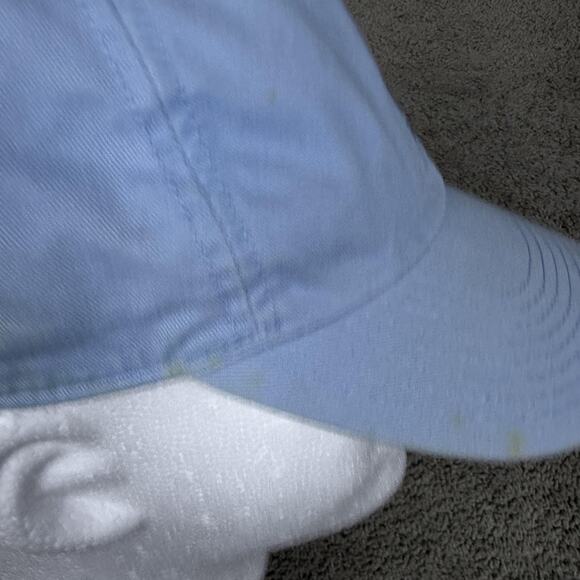 Life Is Good Hat Cap Strap Back Womens Adjustable Blue Embroidered Flower Logo - Picture 6 of 12